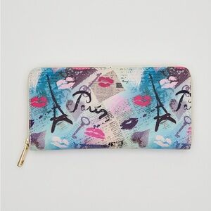 Chic Paris Print Women's Wallet